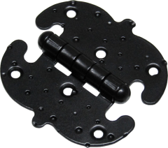 Н.Новгород ПН 5-90-SL черн.матовый Петля накладная фигурная (20)