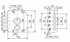 Сенат ЗНС-29 5кл. б/о 520 Замок накладной (6) НОВИНКА
