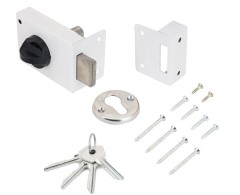 Омега Д-град ЗН 1 белый Замок накладной (30)