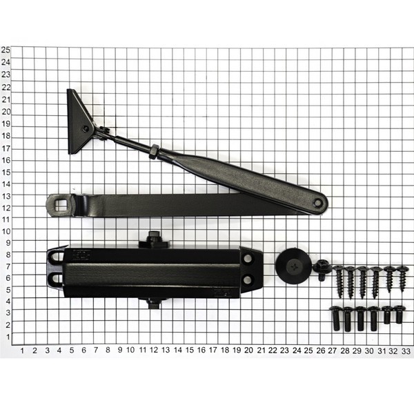 DL 77N size 4/5 (дверной доводчик в комплекте с рычагом)