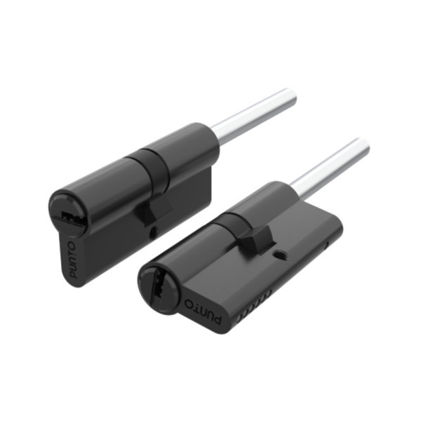 Цилиндровый механизм Z3007Tang80(45+10+25) со штоком BL черный