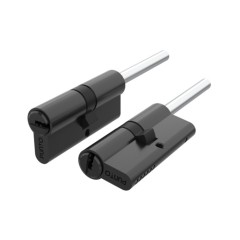 Цилиндровый механизм Z3007Tang80(45+10+25) со штоком BL черный