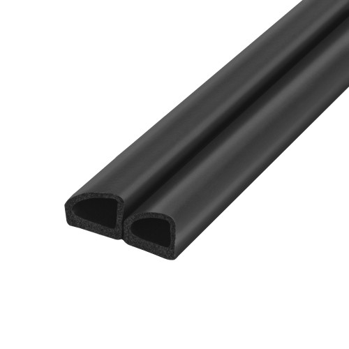 Уплотнитель самоклеящийся ADH/D-14,5x13,5mm , BLACK черный 100 m