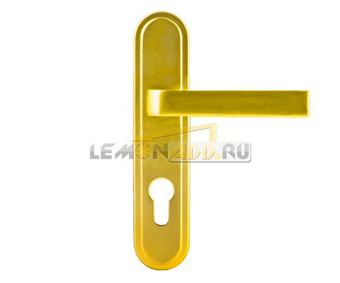 РУЧКА ДВЕРНАЯ НА ПЛАНКЕ №108-62ММ