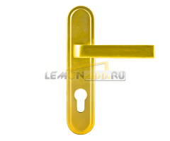 РУЧКА ДВЕРНАЯ НА ПЛАНКЕ №108-62ММ