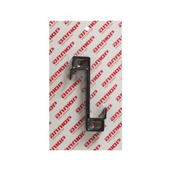 АЛЛЮР КДН-1 (20х20) черный 2 шт. Крючок на дверь мебели навесной (100)