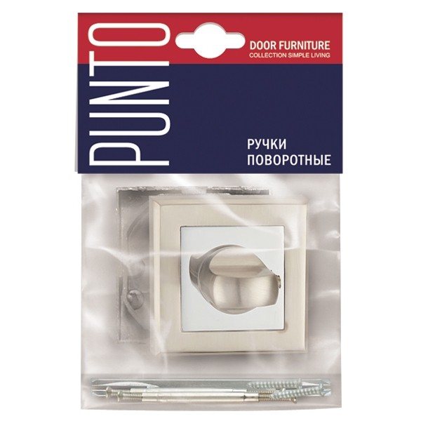 Ручка поворотная BK6.K.QL52 (BK6 QL) GR/CP-23 графит/хром