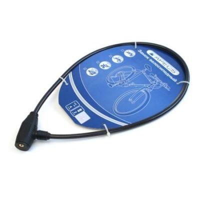 Апекс PD-81-80СМ  (80см) d8мм Замок велосипедный тросовый (48,12)