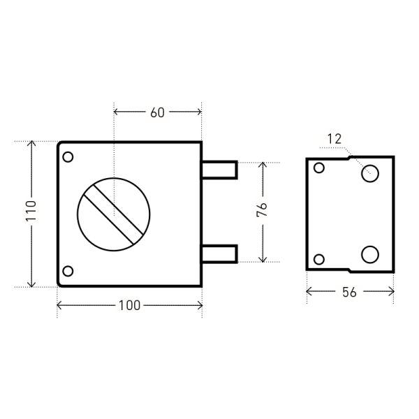 АЛЛЮР ЗН1-2-3 Т (15К) ТАМБУРНЫЙ Замок накладной  (20)