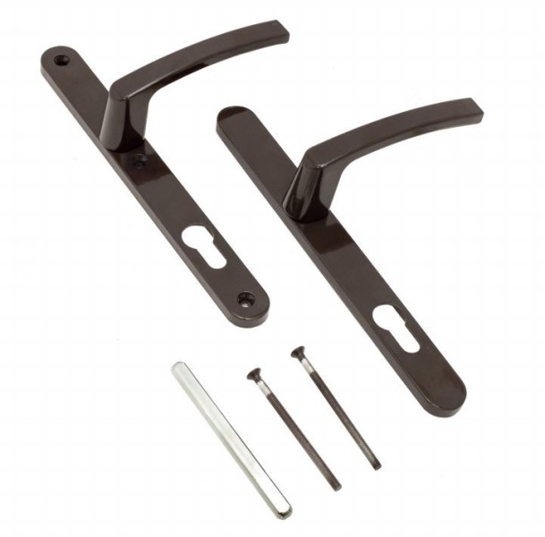 ЛДМ АГН-92.25.67-75 RAL 8019 темн.кор. с пруж. м/о 92 "под пальчик" для узкопроф.Компл.руч.(12,3!!!)