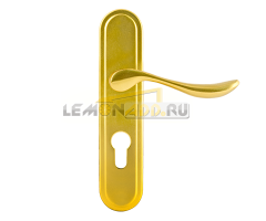 РУЧКА ДВЕРНАЯ НА ПЛАНКЕ №124-55ММ