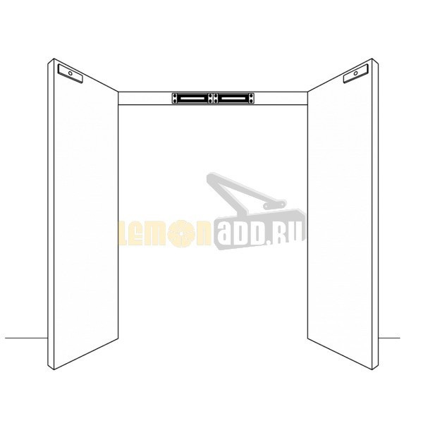 Электромагнитный замок dormakaba EM5300-2AH