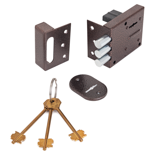 Симеко  БИФ-0031*3 Замок накладной (20)