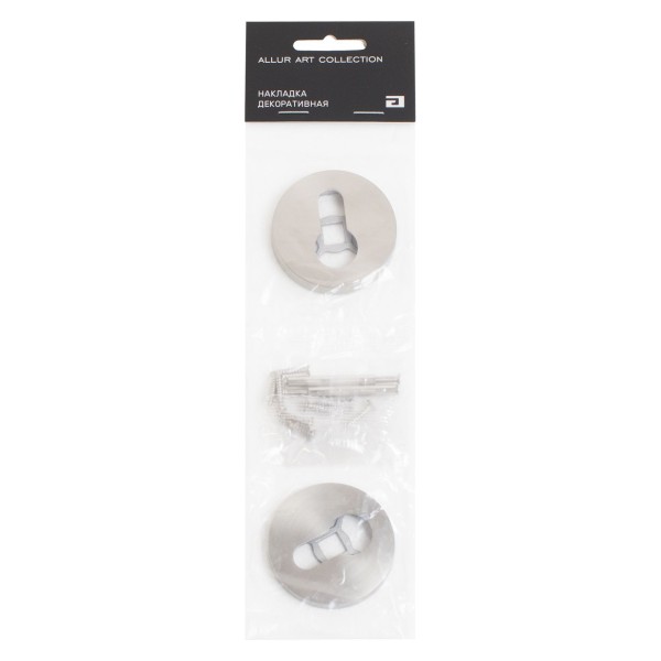 Накладка для ц/м ALLUR ART COLLECTION ET-R2 MSN(72180) итал. матовый никель (100,10)