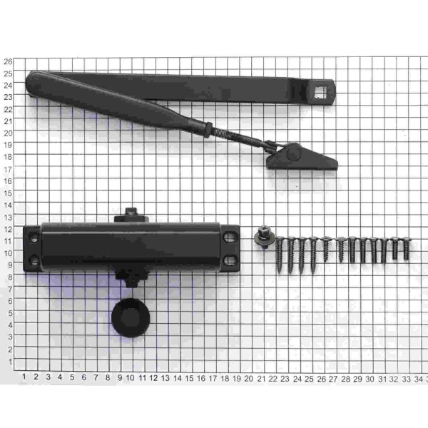 DL 70 EN 2/3/4 (дверной доводчик в комплекте с рычагом)