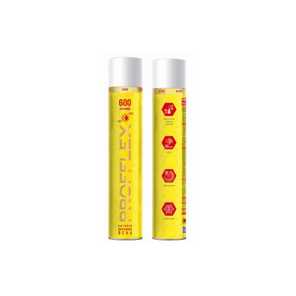 Бытовая монтажная пена PROFFLEX HOME 600 ADVANCED универсальная