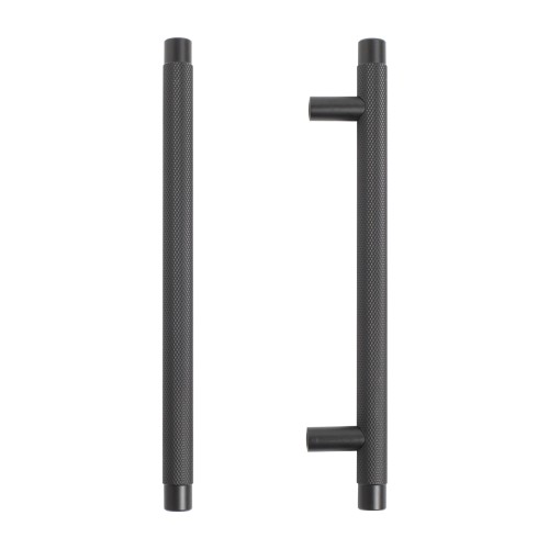 StahlBuro AP2308-128 2шт., BL матовый черный. Ручка-скоба мебельная (15, 150)