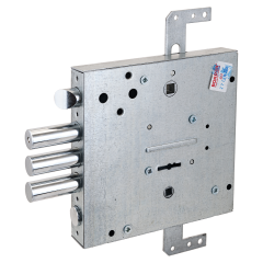 Рязань ЗВ 9-8МК.ТЗ/15  ЛП8 универсал. &quot;BORDER&quot; б/о  77936 Замок врезной тяж (6)