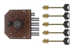 Эльбор ReX 3.15 б/о 5кл (1.06.61) Замок накладной тяж. (10)