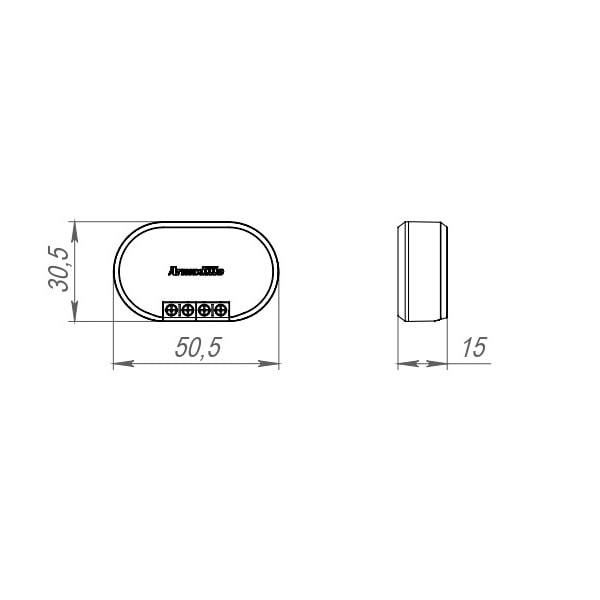 Блок подключения к реле " Умный дом" BSH.RT01.06