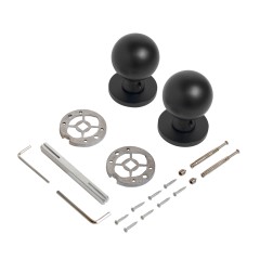 ALLUR ART COLLECTION &quot;SFERA&quot; BL (59150) матовый черный Комплект ручек (20)