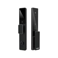 Замок врезной электронный Hogo V07 с распознаванием лица, черный