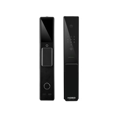 Замок врезной электронный Hogo V07 с распознаванием лица, черный