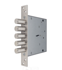 Балашиха ЗВ8 140.0.0-18 б/о, 5 кл., 5 ригелей d18 Замок врезной тяж (10)