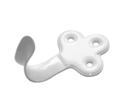 Домарт крючок-вешалка фигурный мод.2 белый (50)