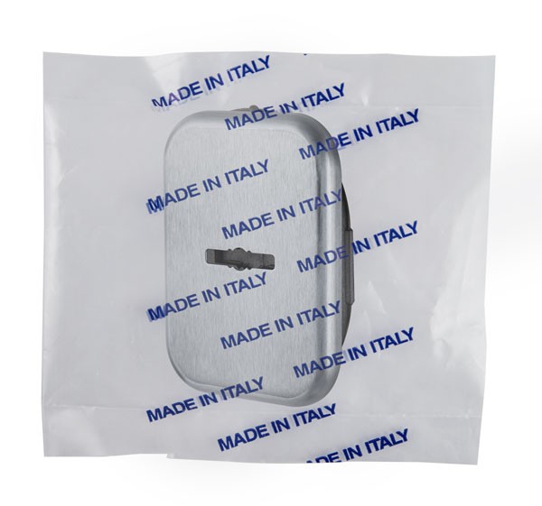 Декоратив. Квадр. накл. на сув. замок со шторкой PS-DEC SQ CT (ATC Protector 1) SC-14 Матовый хром