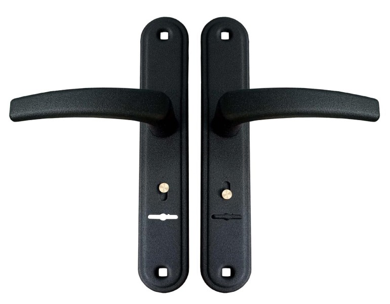 Гардиан 4131 Вега черный муар к замку Гардиан 1011,3011 Комплект ручек (15)