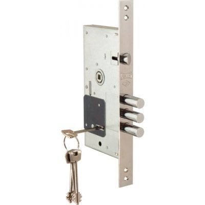 KALE 252/RL сувальд никель БЕЗ УПАК. б/о б/наклад 4кл. Замок врезной тяж.(16)