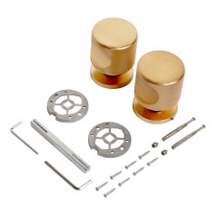 ALLUR ART COLLECTION &quot;MAXIMA&quot; MSG (58170) итал.матовое золото Комплект ручек (20)