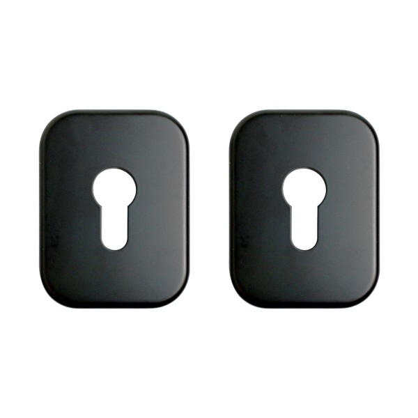 Накладка для ц/м БУЛАТ НДЦ 04.02 ФОРТЕ матовый черный (10,100)