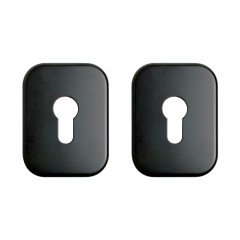 Накладка для ц/м БУЛАТ НДЦ 04.02 ФОРТЕ матовый  черный (10,100)