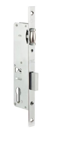KALE 155/P 20mm W/B  б/о б/накл. никель б/мех.секр Замок врезной б/руч (30)