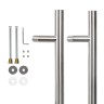 Ручка-скоба PULL.PH32/800.45 INOX 304 (PH-45-32/800-INOX)