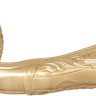 Ручка раздельная R.SM58.DINASTIA (DINASTIA SM) GOLD-24 золото 24К