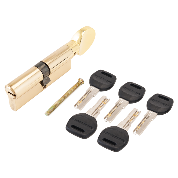 АЛЛЮР HD FG 80-5К BP (35x45G) латунь перф.кл/верт БЛИСТЕР Цилиндровый механизм (60,50,10)