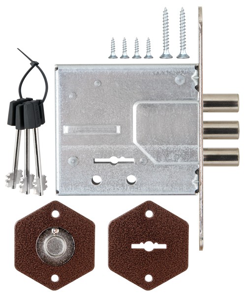 Замок врезной сувальдный ЗВ8-8У/13 (без отв. планки), 3 кл. /79900/