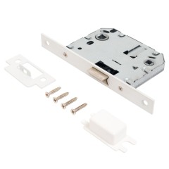 АЛЛЮР АРТ &quot;ЛАНА&quot; W/W +L7050S W+BK-S2 W (86110/S7050) матовый белый Комплект ручка и защ с фикс (20)