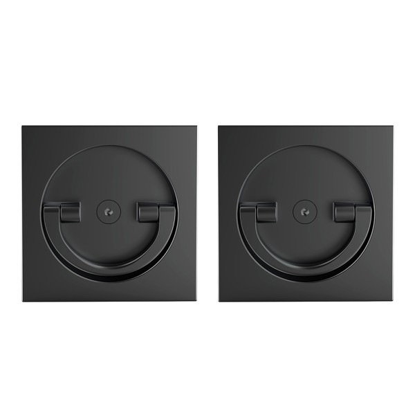 Ручка поворотная для раздвижных дверей SH.QUADRO55.BK8x2 BL-26 черный