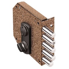 Эльбор 1.05.61.5.5 Базальт задв б/о Замок накладной тяж (10)