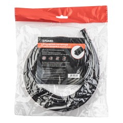 Уплотнитель магнитный самоклеящийся инкапсулированный ADH/M-14,5x12,5-HD мм, черн. 2,1 м, хедер