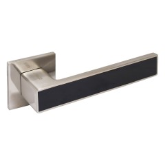 АЛЛЮР АРТ &quot;ЛАНА&quot; SN/BL (86815) мат.никель/черный ЗАЩИТ.ПЛЕНКА Комплект ручек (20)