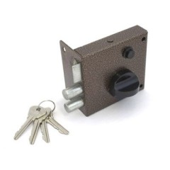 Омега Д-град ЗНЗ медь с защелкой Замок накладной (15)