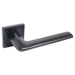 АЛЛЮР АРТ &quot;ТИНА&quot; BL+L7050S BL+BK-S2 BL (88150/S7050) матовый черный Комплект ручка и защ с фикс (20)