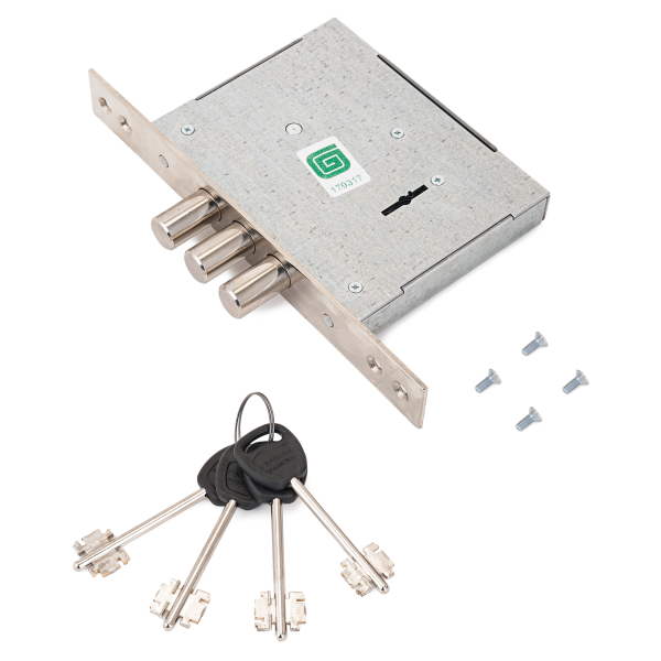 Гардиан 60.01 б/о б/накл 4кл Замок врезной тяжелый (12)