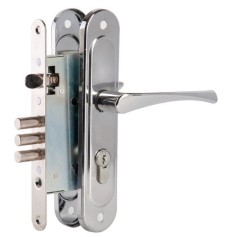 Д-град Зенит ЗВ4.009/17 хром м/о 55 мм 4кл. Замок врезной с/руч. (10)