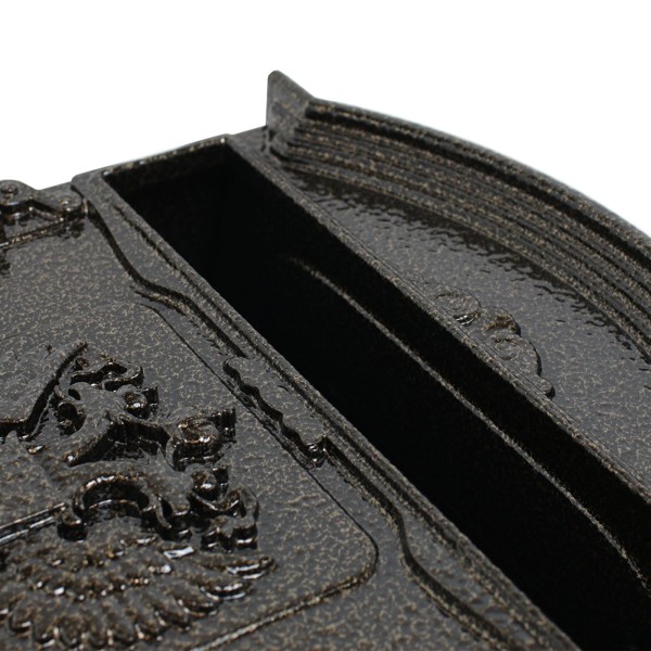 Ящик почтовый АЛЛЮР №4011 "Герб" бронза (5)